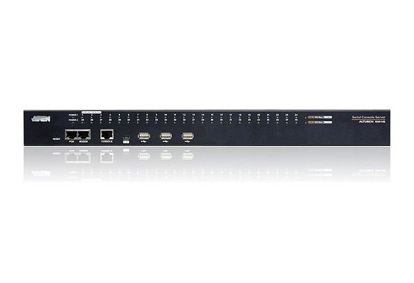 SN0148 Servidor de console serial de 48 portas com alimentação dupla / LAN