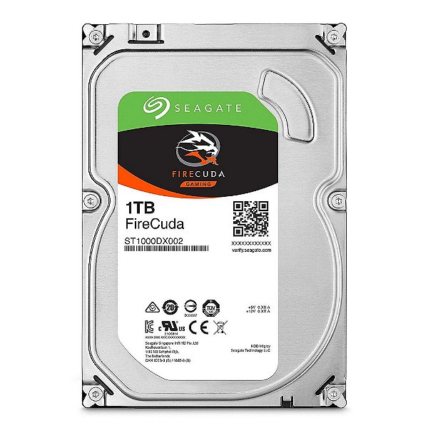 ST1000DX002 - HD Servidor Seagate 1TB 3,5 6Gb/s SATA SSHD