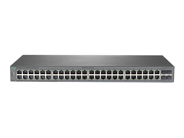 Switch 1820 Gerenciável 48G com 48x 10/100/1000Mbps RJ45 + 4x portas 1G SFP -  HPE / J9981A