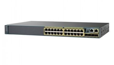 Switch Cisco Catalyst 2960-X 24 GigE PoE 370W, 4 x 1G SFP, LAN Base / WS-C2960X-24PS-BR