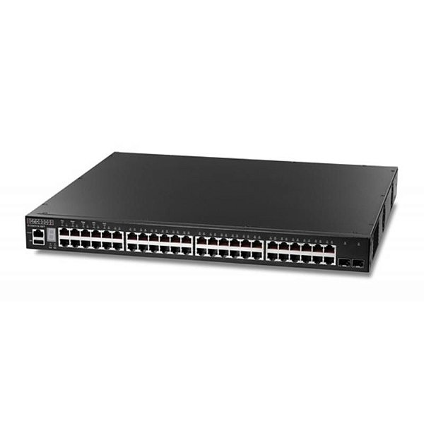 Switch Edge-Core 48 Portas 10/100/1000 + 2 SFP+ 2 EXP. Stack - L2+/L4 - ECS4510-52T