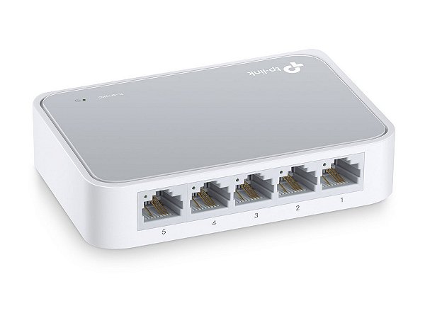Switch Fast Ethernet 5 portas 10/100 - TP-LINK / TL-SF1005D