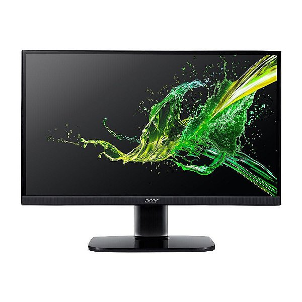 Monitor Acer ZeroFrame tela de 23.8' FHD 75Hz VRB KA242Y