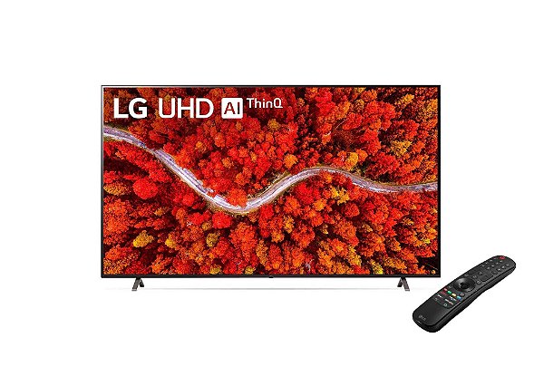 TV LG 55" LCD/LED IPS UHD SMART 4K 55UP751C0SF HDMI/USB
