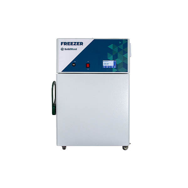 Freezer Vertical -10°C a -35°C LCD Touch SolidSteel Linha SSUFV -40 LCD | Data Logger, USB e Controle Inteligente para Laboratórios