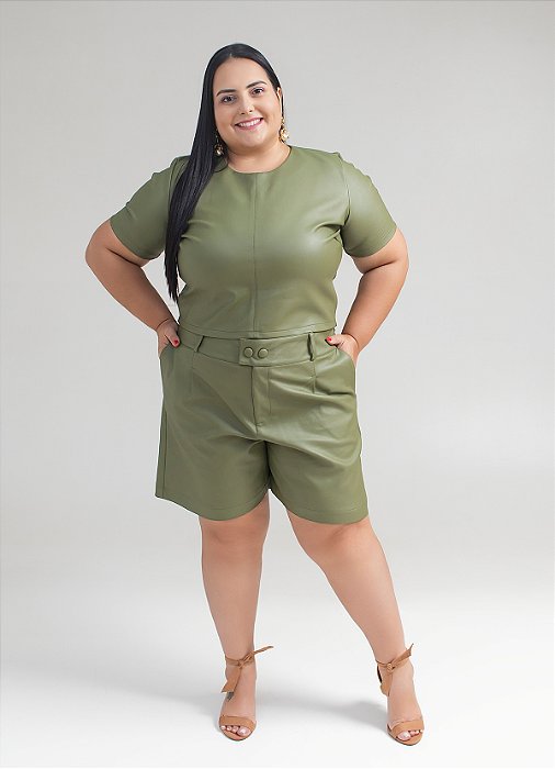 Shorts Alfaitaria Plus Size
