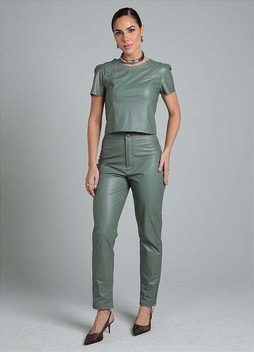 Conjunto Blusa Dafne e Calça Cecília