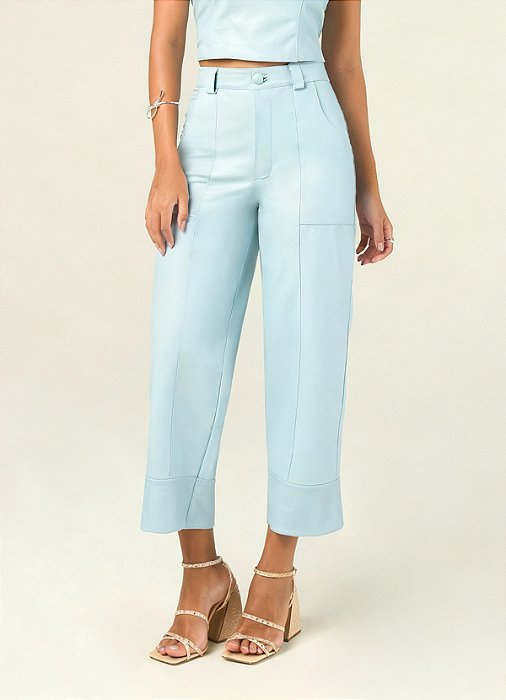 Calça Zoe em Couro Sintético Premium