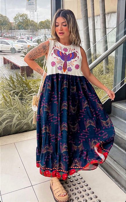Vestido Regata Marias Passaro Livre