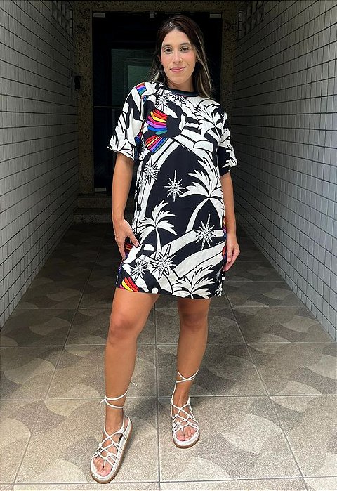 Vestido T-Shirt Onda de Tucano Farm