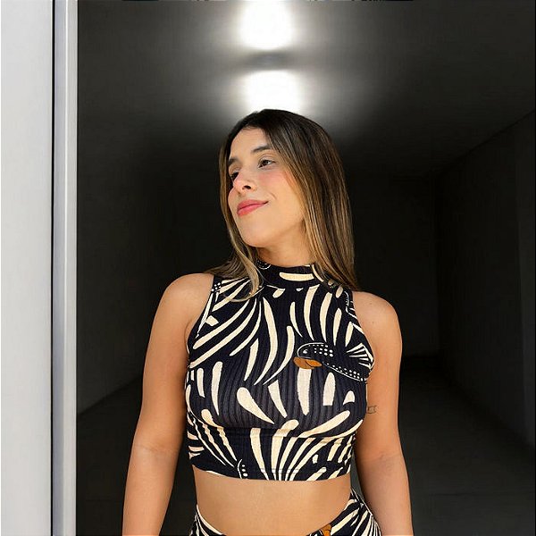Cropped Rib Cava Ararissima