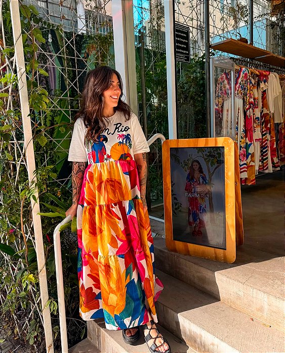 Vestido Marias Farm Rio