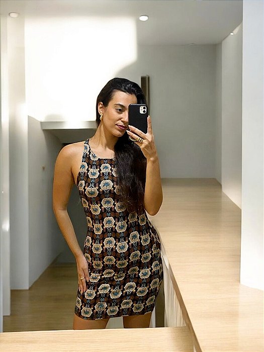 Vestido Rib Curto Regata Lagun CAL