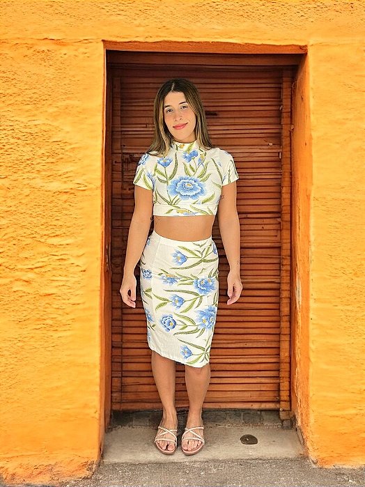 Saia Rib Recortes Puglia (SEM TROCA)