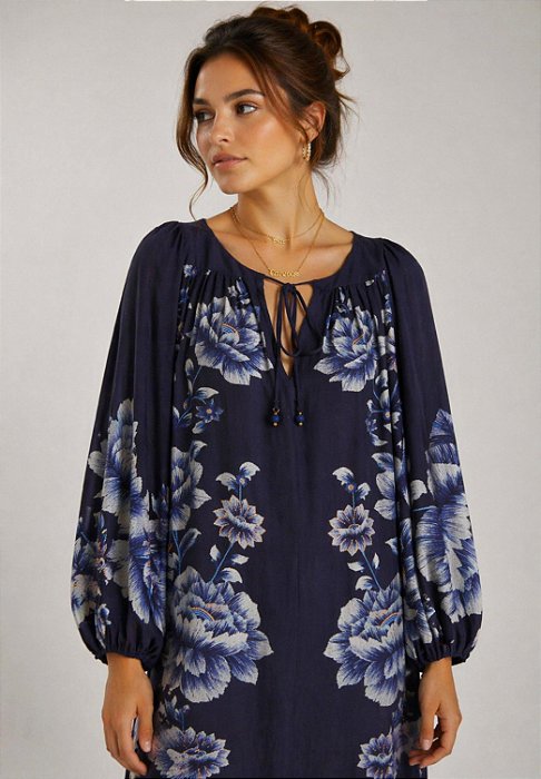 Vestido curto Nara Floral