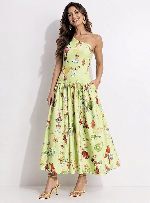 Vestido Longo Balone Coquetel (sem troca)