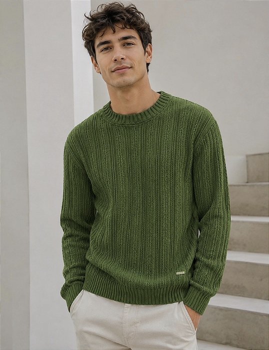 Sueter Tricot Verde RSV