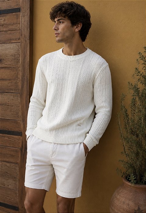 Sueter Tricot Offwhite RSV (sem troca)