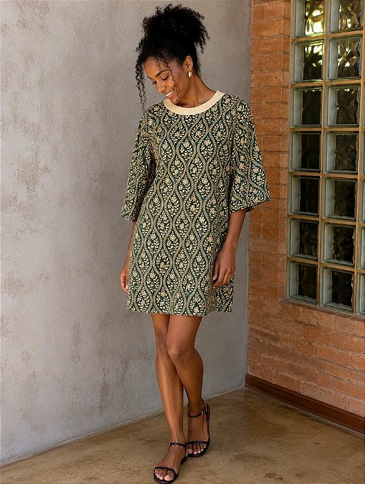Vestido T-Shirt Botânica CAL (sem troca)