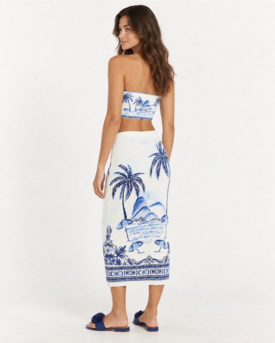 Saia Rib Midi Cidade Maravilha