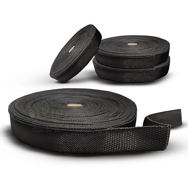 4 Rolos 50 Metros Fita Cd Reforçada 30mm Alça Bolsa Mochilas