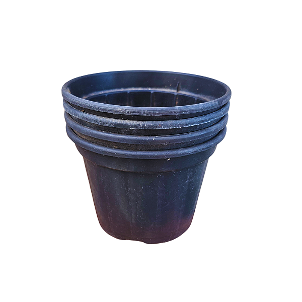 10 Vasos Pote 14 de Plástico Usado Boa Condição