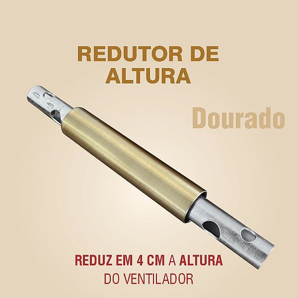 REDUTOR DE ALTURA  - DOURADO