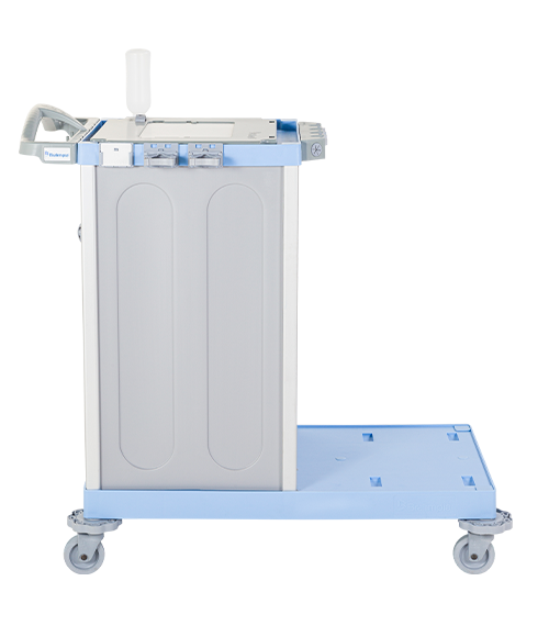 Carro Hospitalar (Bandeja Auxiliar) - Bralimpia - HOSP200