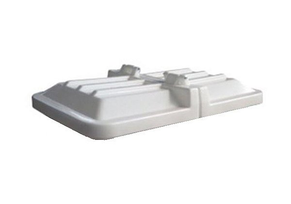 Tampa Bipartida Para Carro Cuba 400L - Bralimpia - CT40