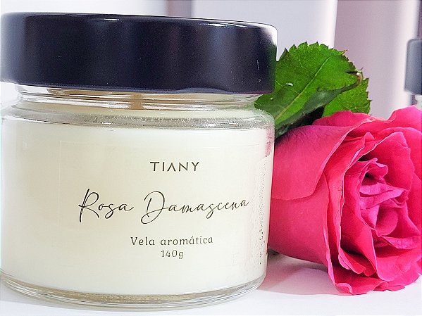 VELA ROSA DAMASCENA CLASSIC