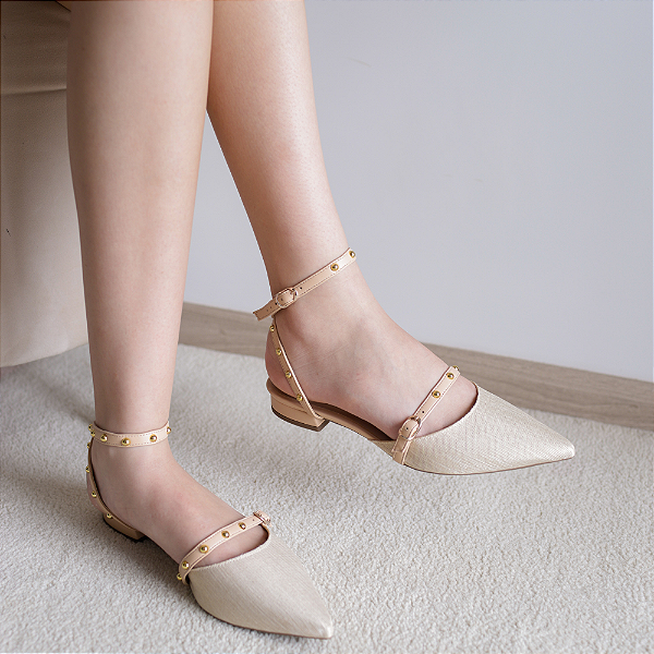 Sapatilha Vanusa Linho - K. Daher