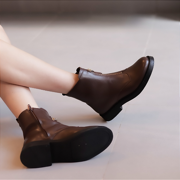 Bota Luana Marrom - Karine Daher