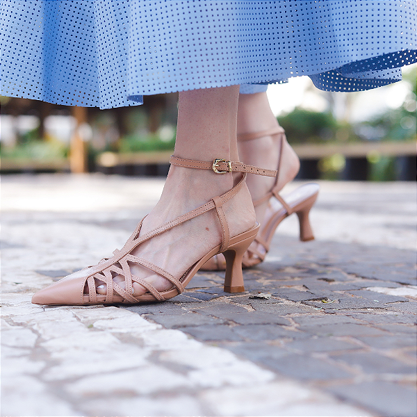 Scarpin Tatiane Nude - K Daher
