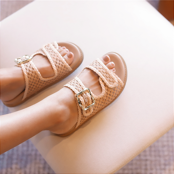 Papete Micaela Tramado Natural - K. Daher