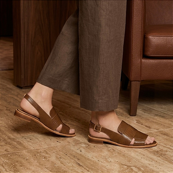 Sandália Amélia Caramelo - K.Daher