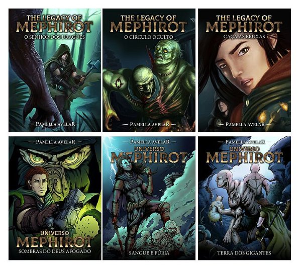 Combo Universo Mephirot: Livros-jogos - Edições 1 a 6 (Formato Digital)
