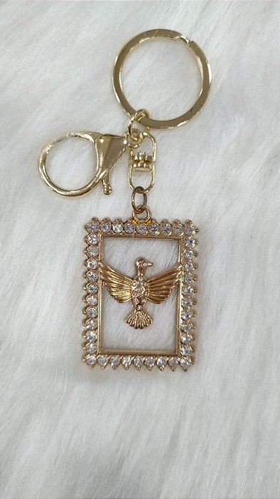 F1302122 CHAVEIRO METAL ESPIRITO SANTO