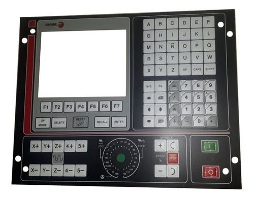 Membrana Cnc Fagor 8025 Máquinas Antigas Nardini