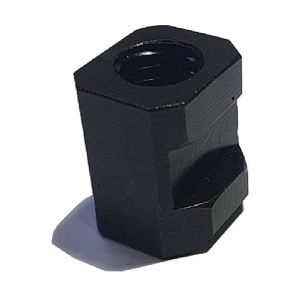 Porca T M10 placa autoblock 165 cnc romi - Nova