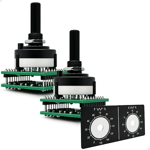 Chaves Seletoras Avanço / Velocidade Cnc Mach 9