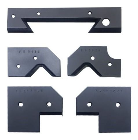 Raspadores Barramento Torno Clever 2660-2680 5pç