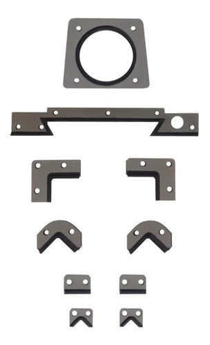Raspadores / Limpadores Torno Nd Gpr Cnc Nardini 10 Peças