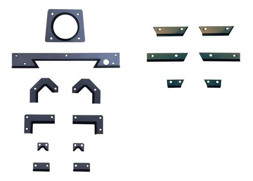 Raspadores / Limpadores Torno Logic 220 Nardini 16 Peças