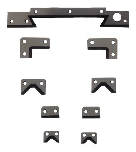 Raspadores / Limpadores Torno Eco 14 Nardini 9 Pçs