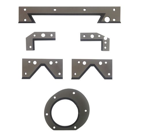 Raspadores Barramento Torno G280 Romi 6 Peças