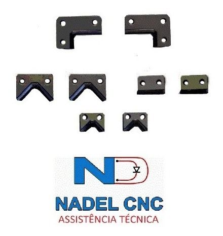 Raspadores Limpadores Torno Nardini Mascote Ms 8 Peças