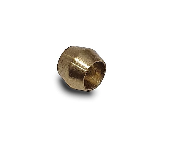 Anilha latão 4mm para lubrificação cnc