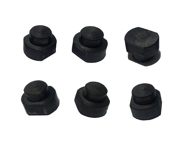 Kit 6 Sapatas centrantes Placa Onça PP160 / 200 /250 / 315