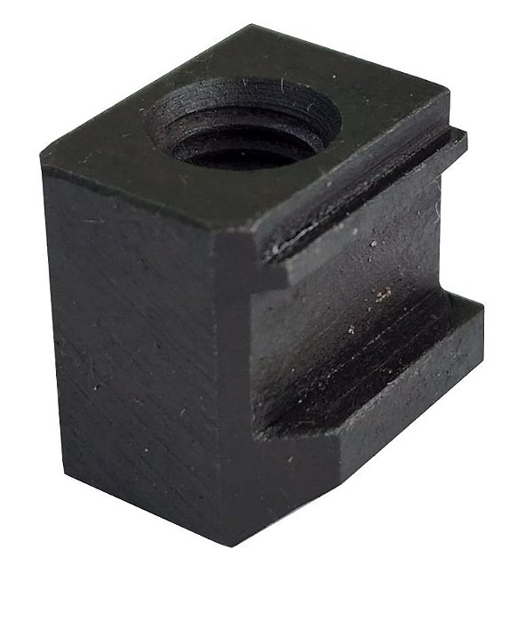 Porca T placa systec p170 m8 1 furo cnc romi / nardini