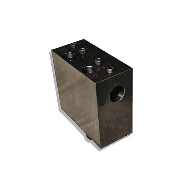 Suporte gang ⌀25mm torno cnc GL170 ROMI furação